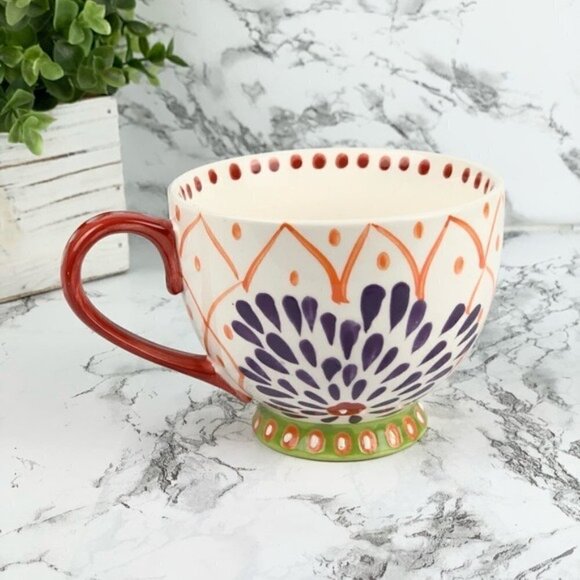 Floral Patterned Mug - Picture 1 of 5